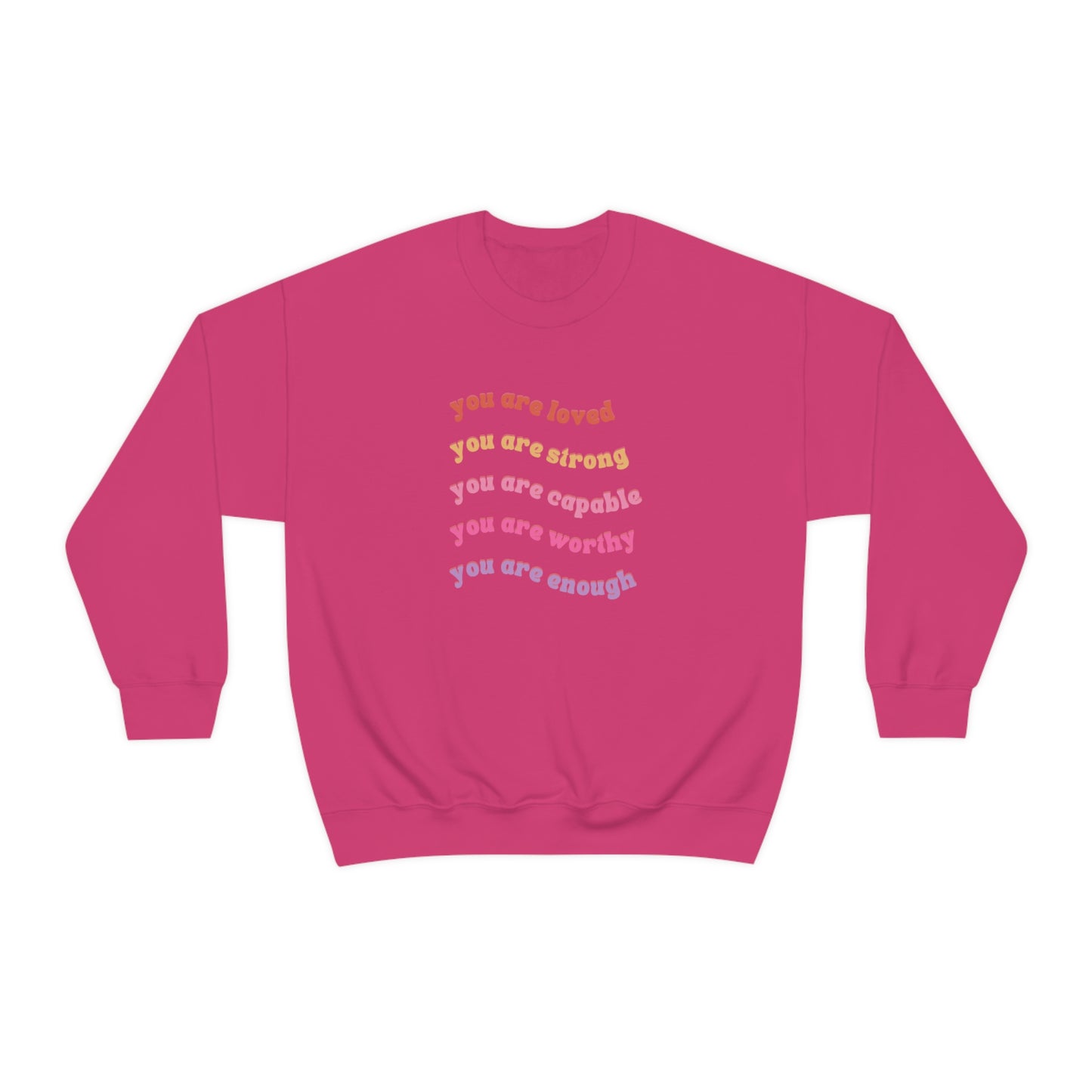 "You are enough" Crewneck Sweatshirt