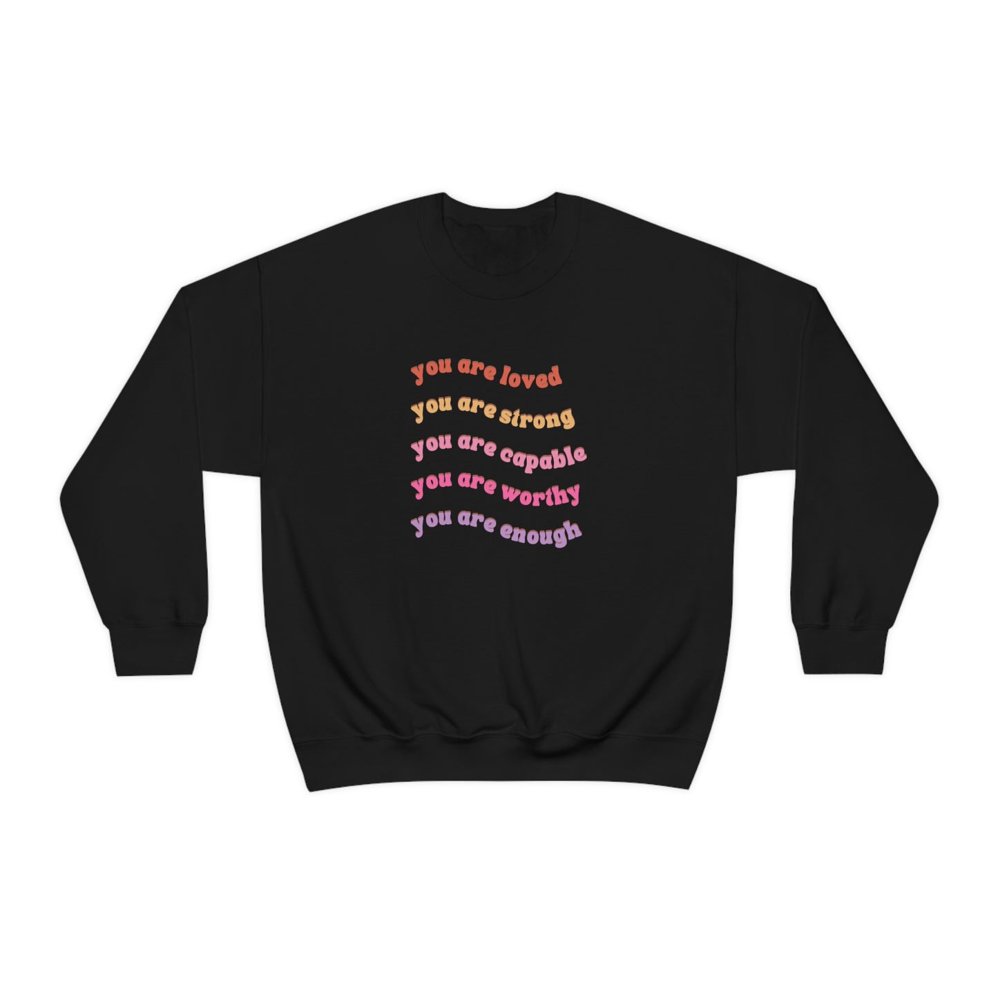 "You are enough" Crewneck Sweatshirt