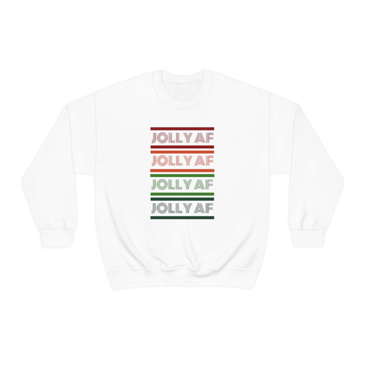 "Jolly AF" Crewneck Sweatshirt