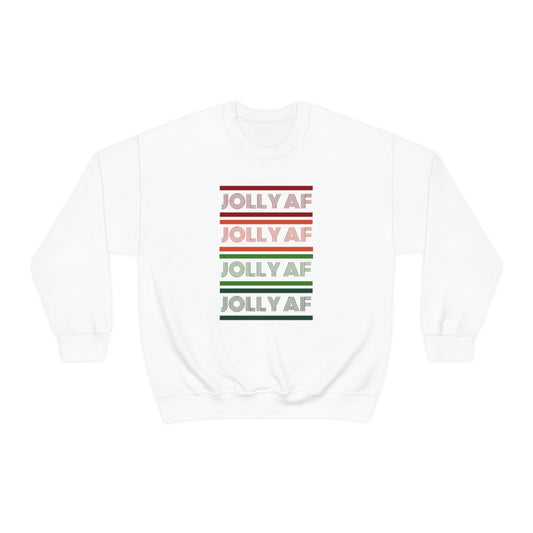 "Jolly AF" Crewneck Sweatshirt