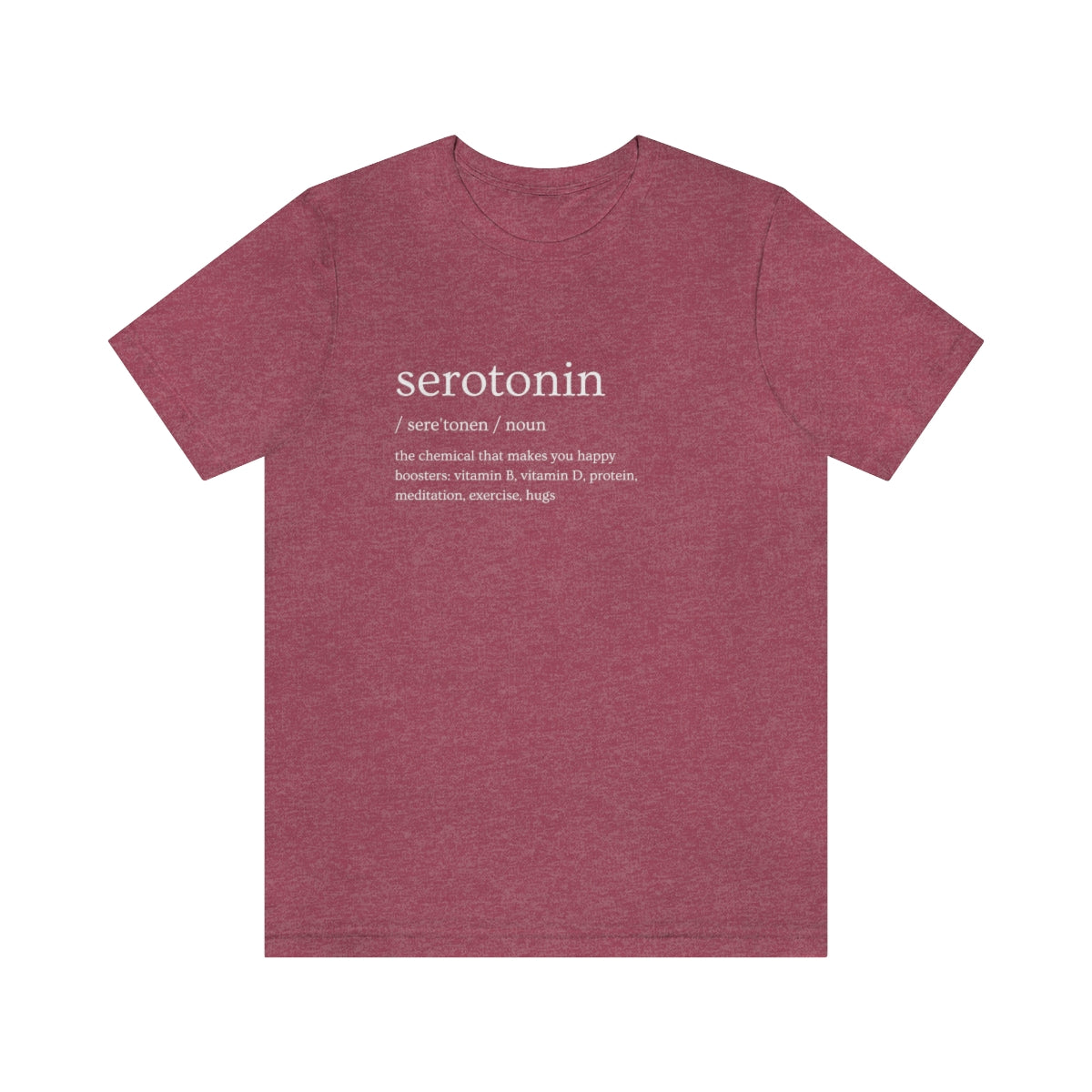 "Serotonin Definition" Short Sleeve Tee