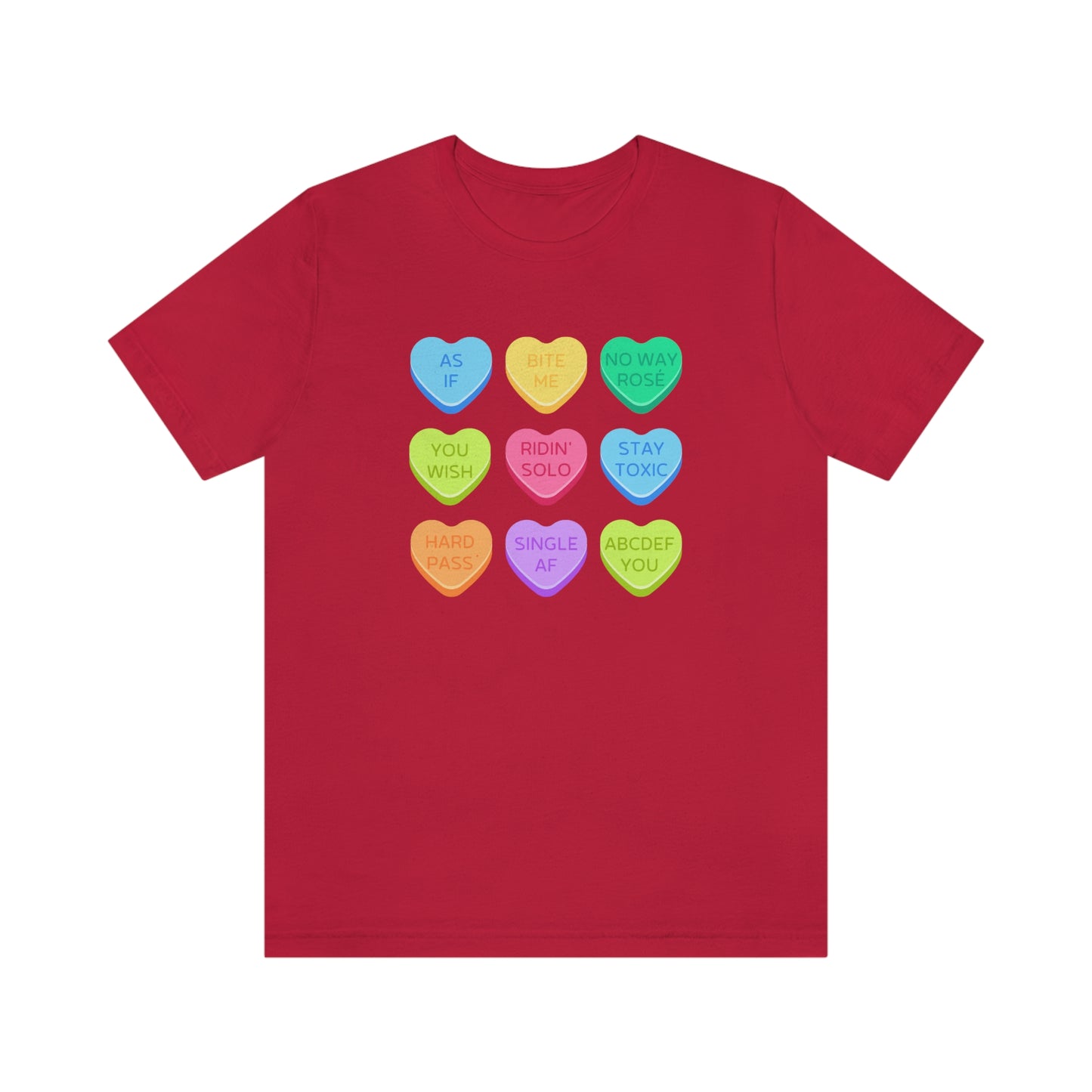 "Anti-Valentine's Day" Short Sleeve Tee