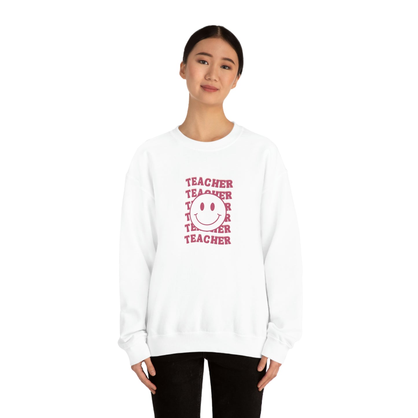 "TEACHER" Crewneck Sweatshirt