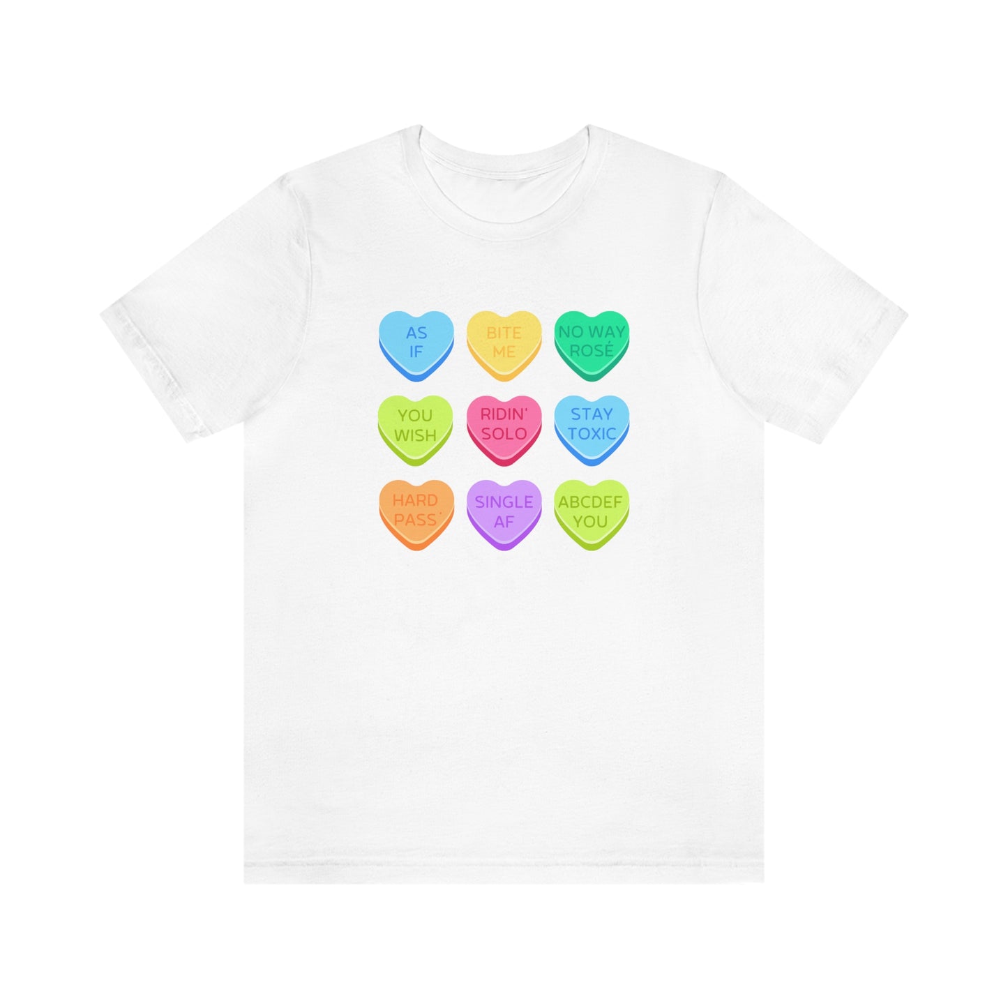 "Anti-Valentine's Day" Short Sleeve Tee