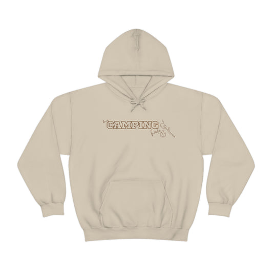 "My camping hoodie" Hooded Sweatshirt