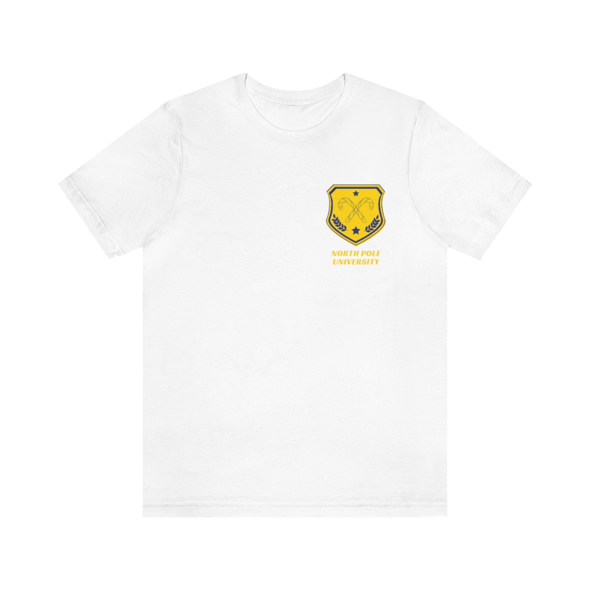 "North Pole University" Short Sleeve Tee