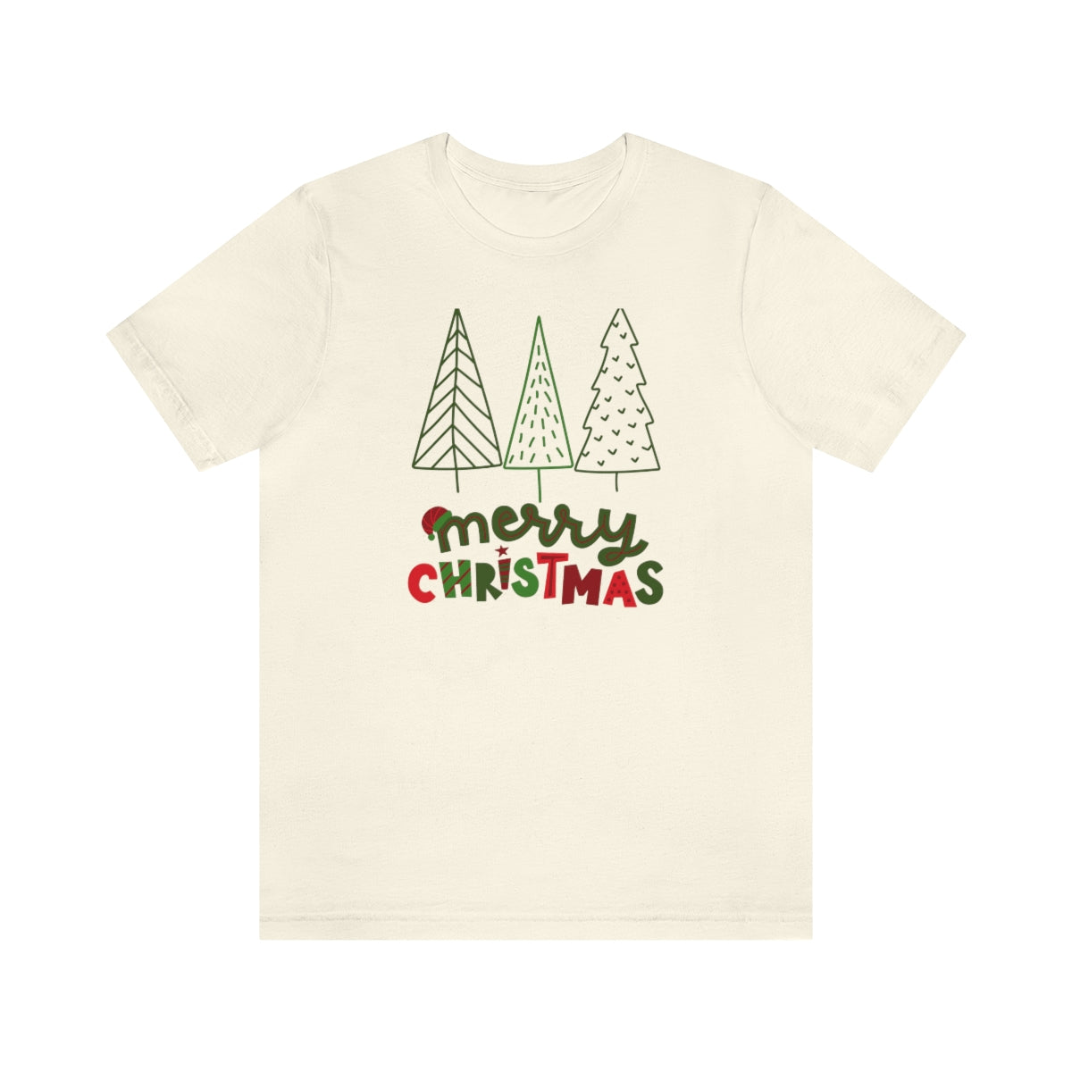 "Merry Christmas" Short Sleeve Tee