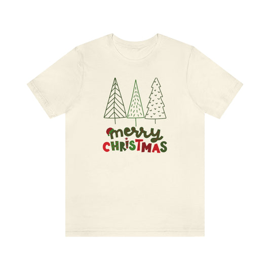 "Merry Christmas" Short Sleeve Tee