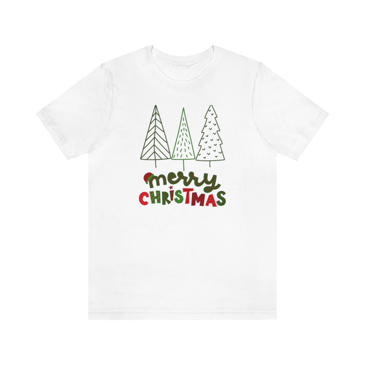 "Merry Christmas" Short Sleeve Tee