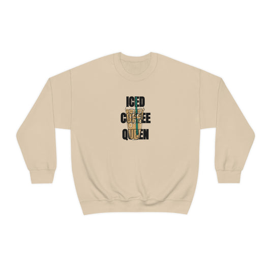 "Iced Coffee Queen" Crewneck Sweatshirt