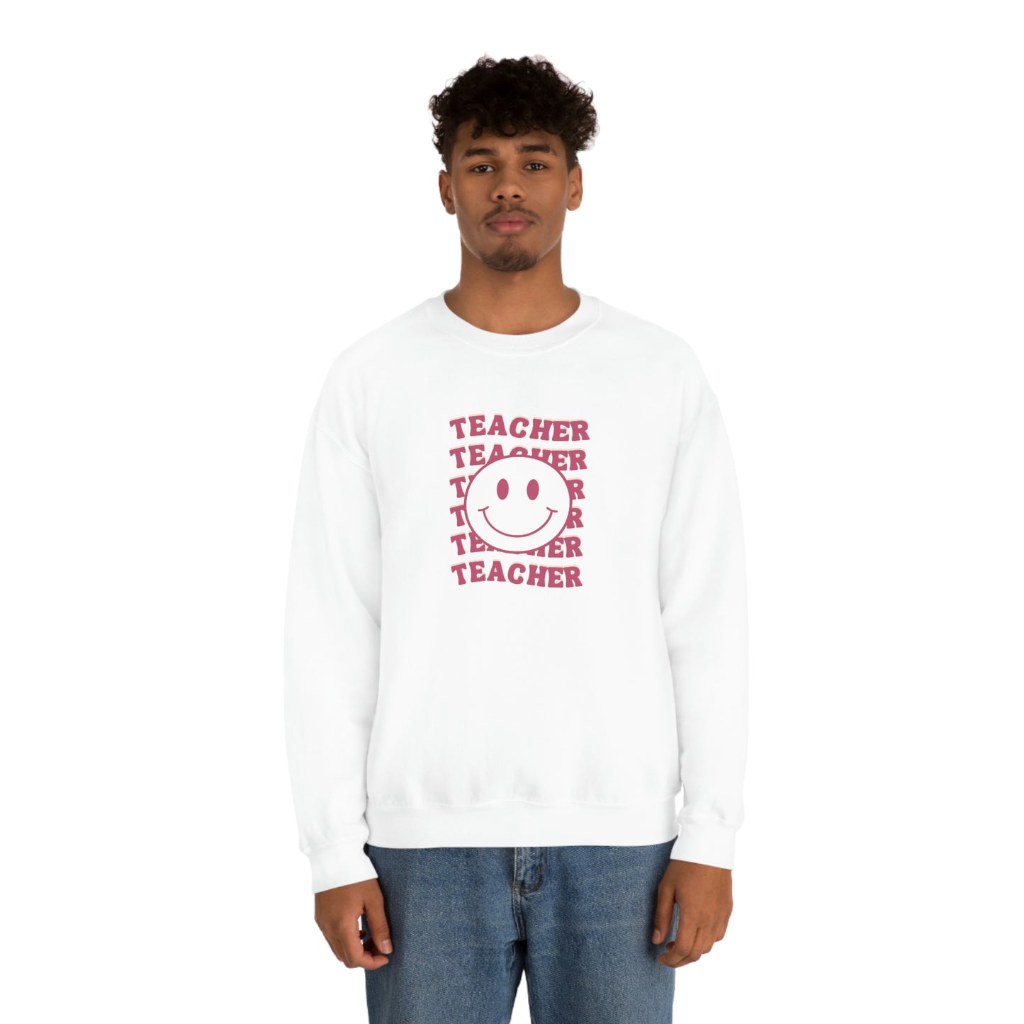 "TEACHER" Crewneck Sweatshirt