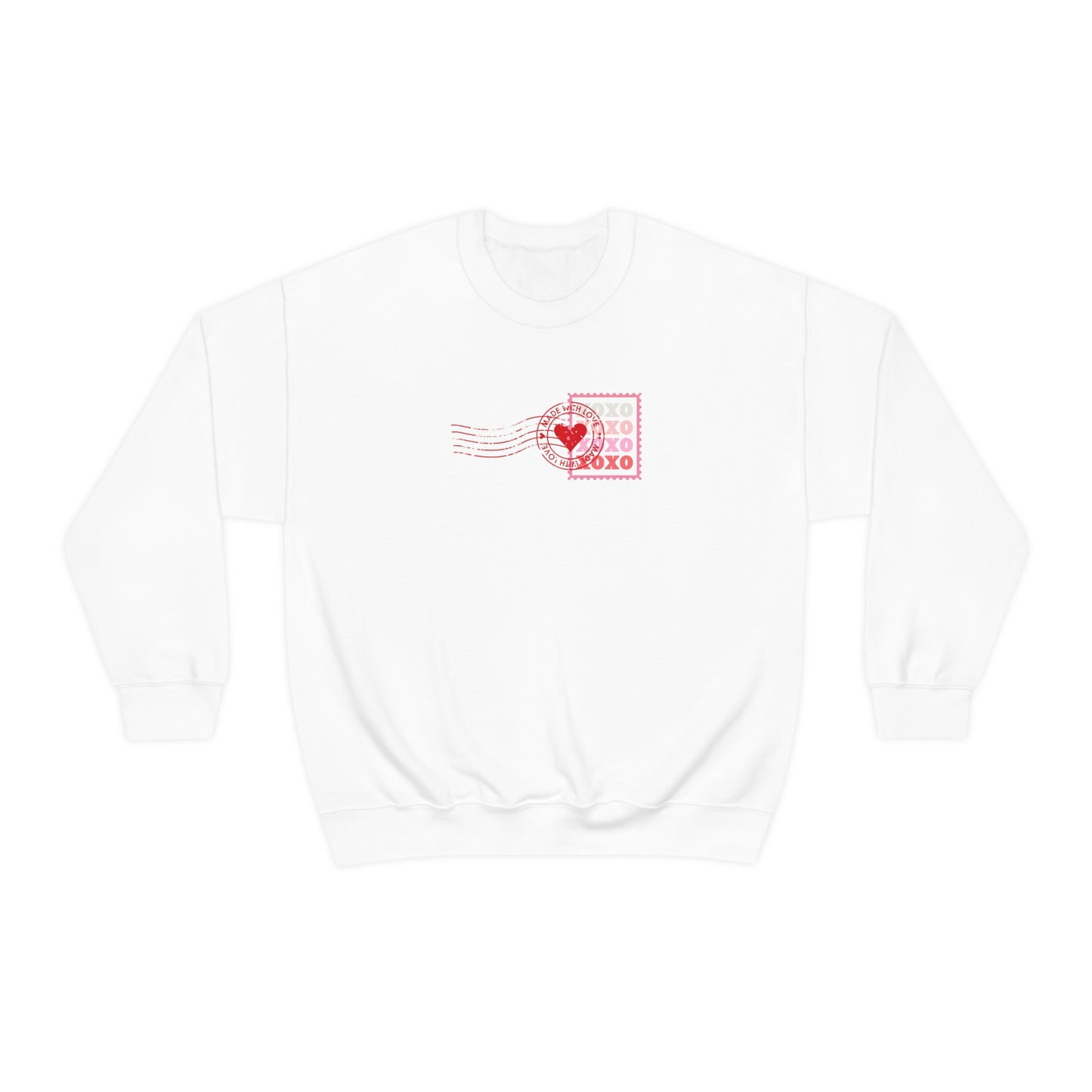 "Made with love" Stamp Crewneck Sweatshirt