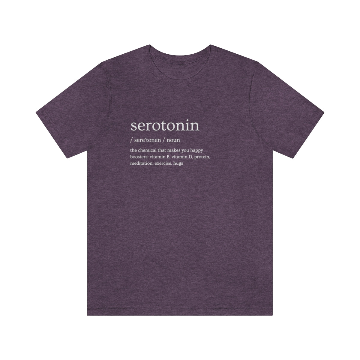 "Serotonin Definition" Short Sleeve Tee