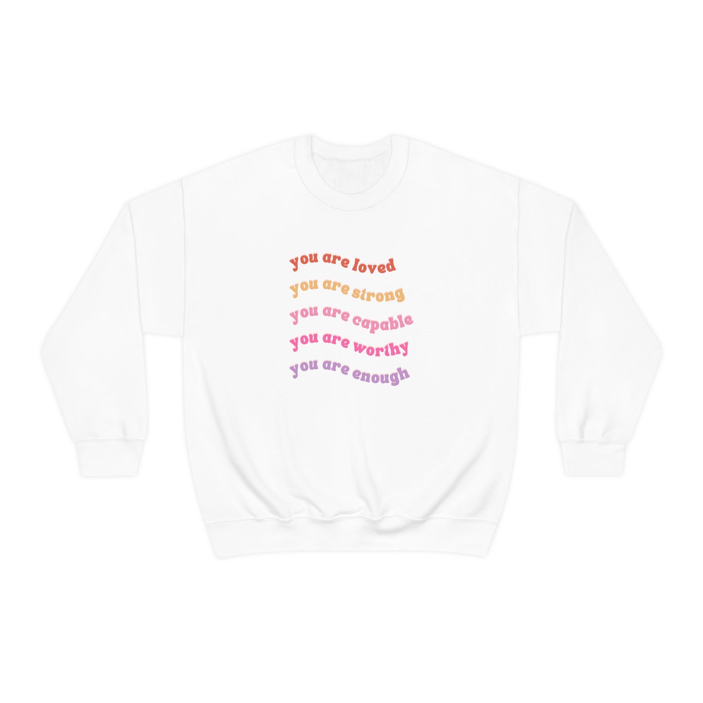 "You are enough" Crewneck Sweatshirt